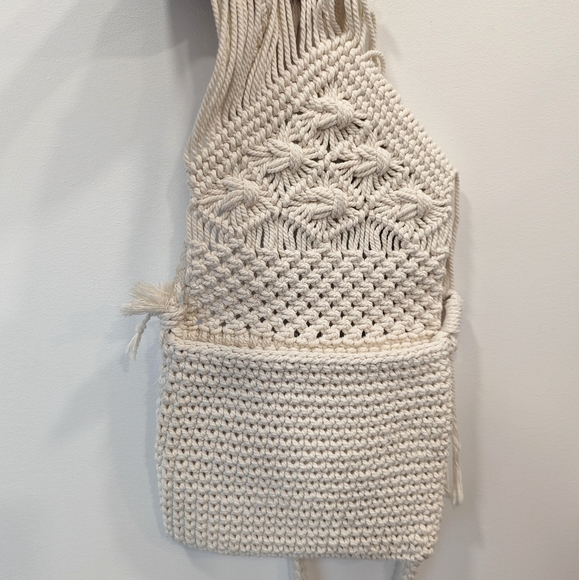 Macrame Crossbody Bag - Picture 7 of 10